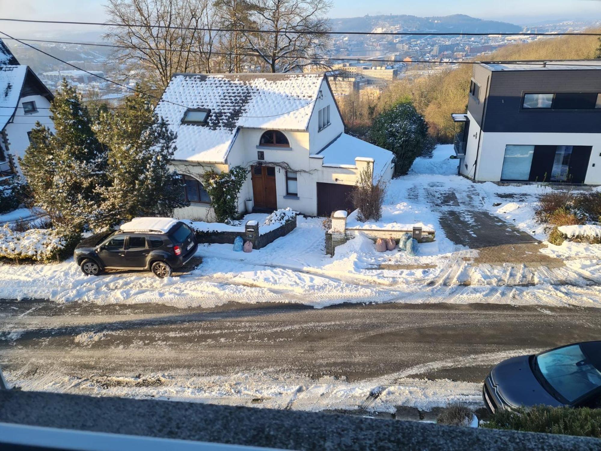 Bed vue sur vallée de la Meuse Namur Bouge Exterior foto